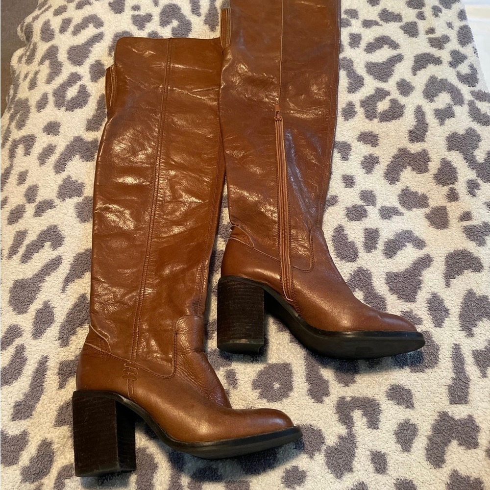 Jeffrey Campbell genuine leather boots women’s size 6